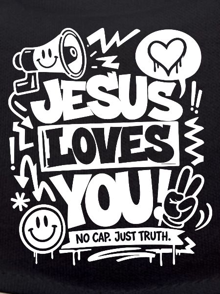 Jésus t’aime Vérité Design
