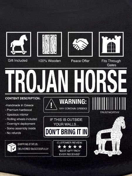 Trojanisches Pferd Motiv