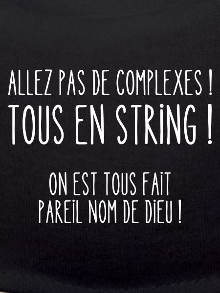 tous en string