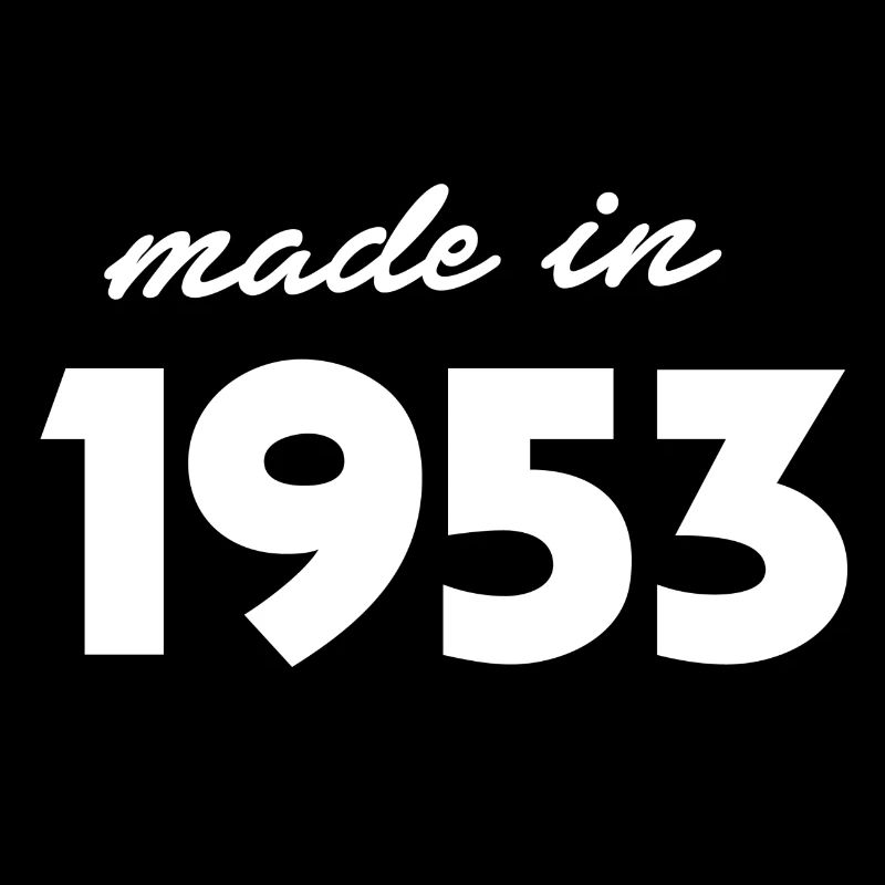Hergestellt 1953