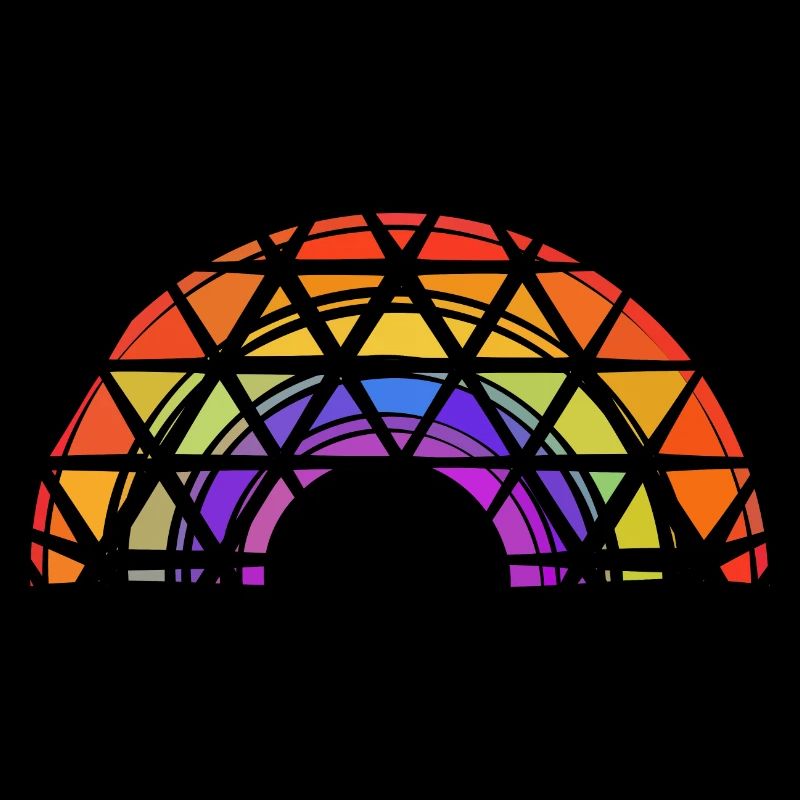Abstract rainbow