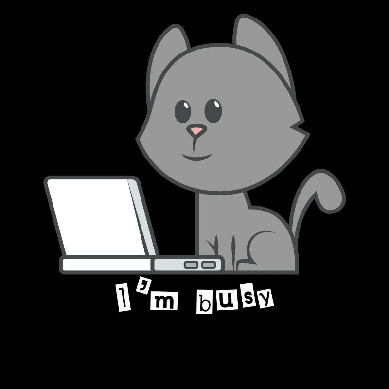 Katze Laptop