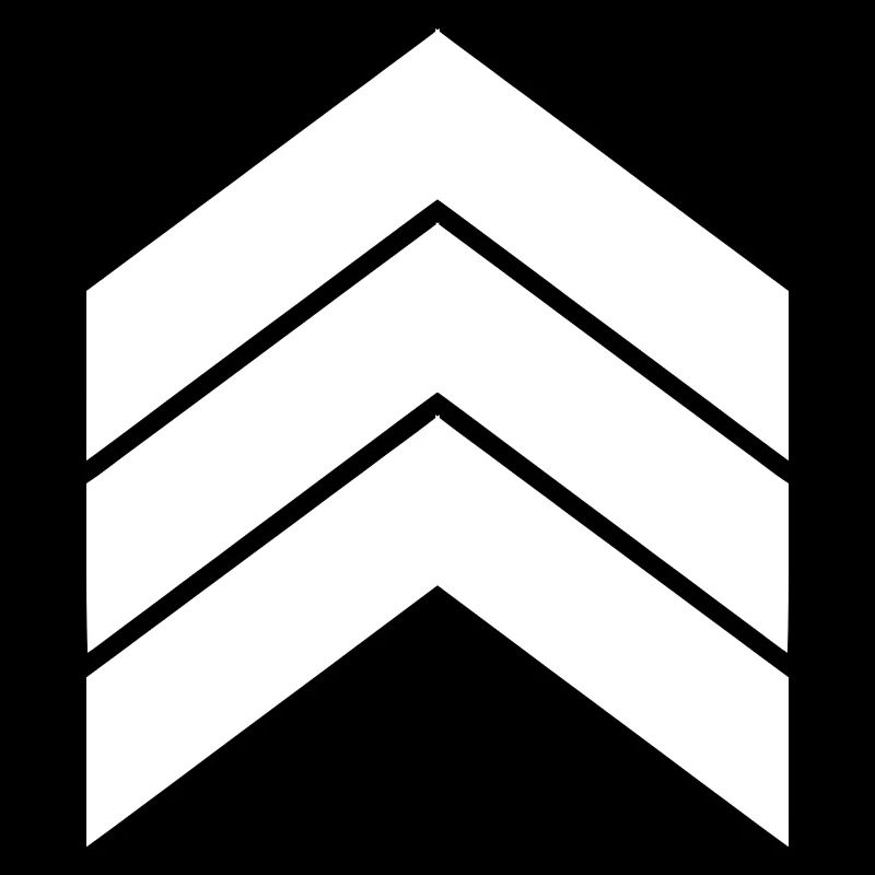 three white arrows