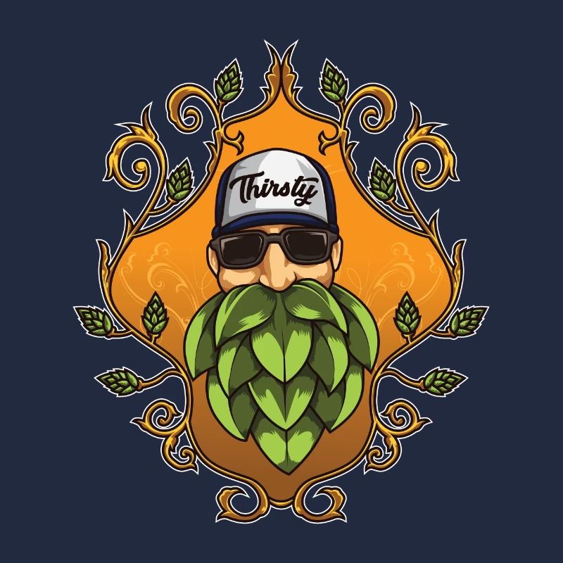 Thirsty Beard - Hops Hipster - Brewery Style