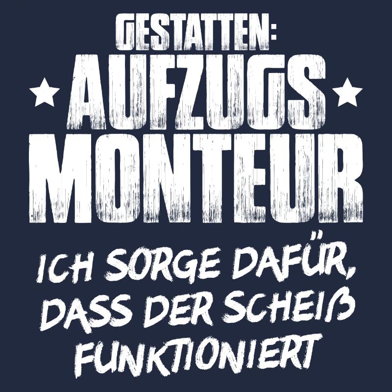 Aufzugsmonteur Aufzugsmechaniker Elevator Mechanic