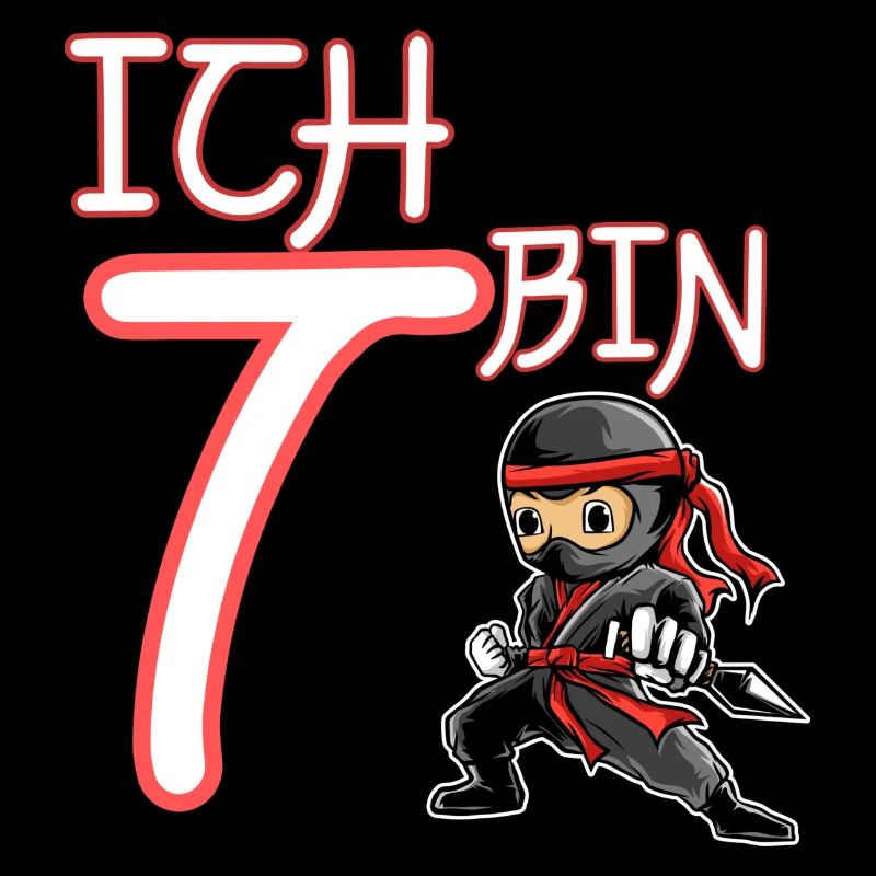 Ich bin 7 Ninja Geburtstag 7.Geburtstag