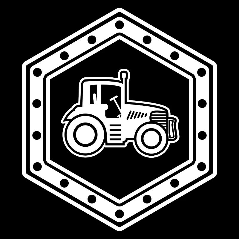Symbole du tracteur à concevoir vous-même
