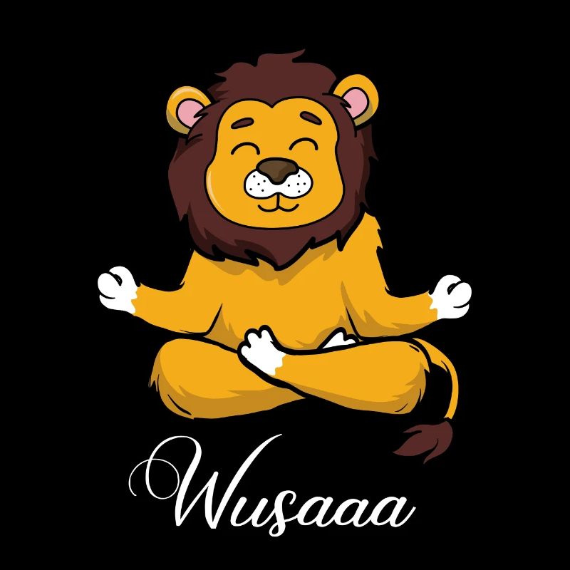 Auszeit Durchatmen Wusaaa Löwe