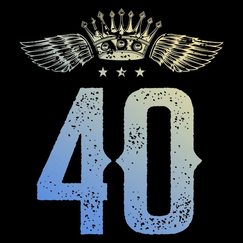 40 Zahl Krone