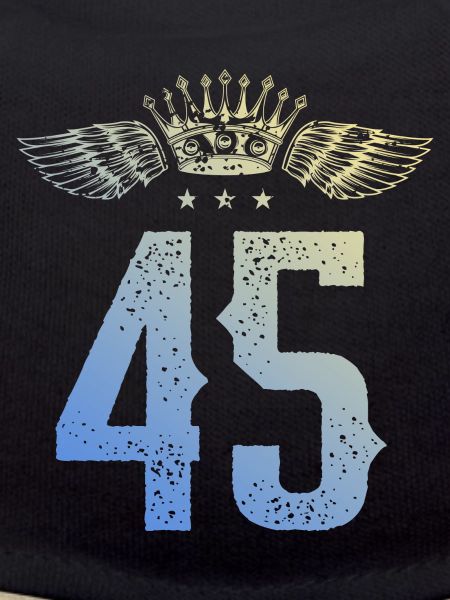 45 Number crown