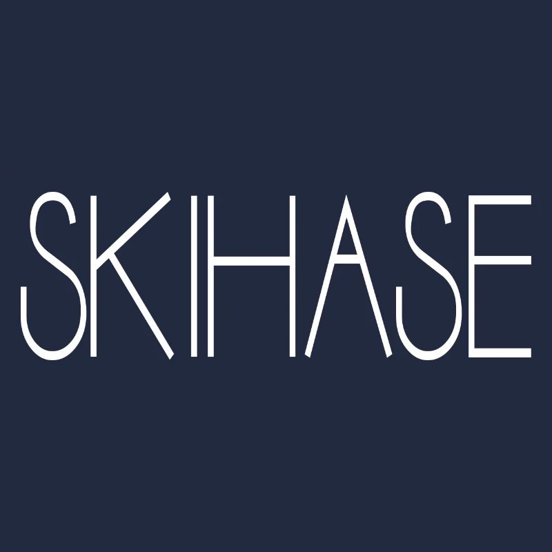 Ski Skihase Geschenk