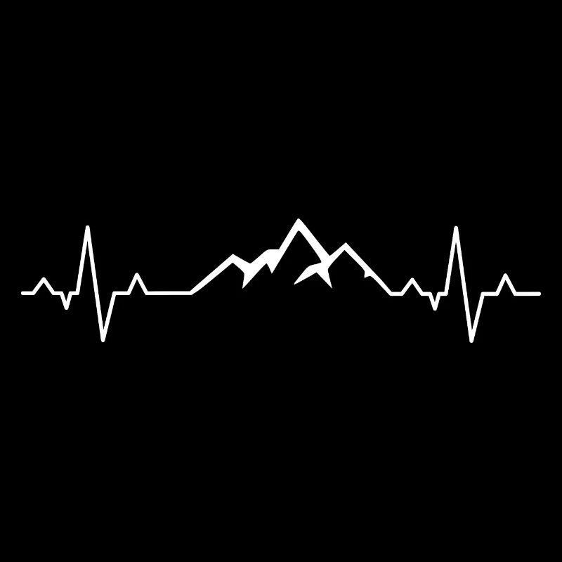 EKG Berge Ich liebe Berge Puls Herzfrequenz