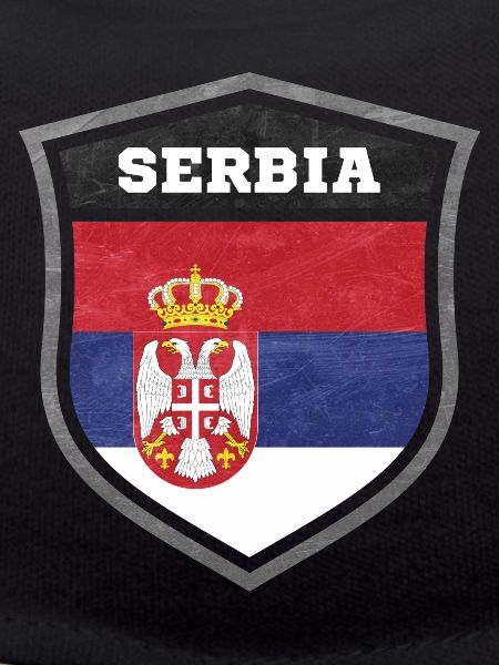 Serbien Schild Logo Emblem