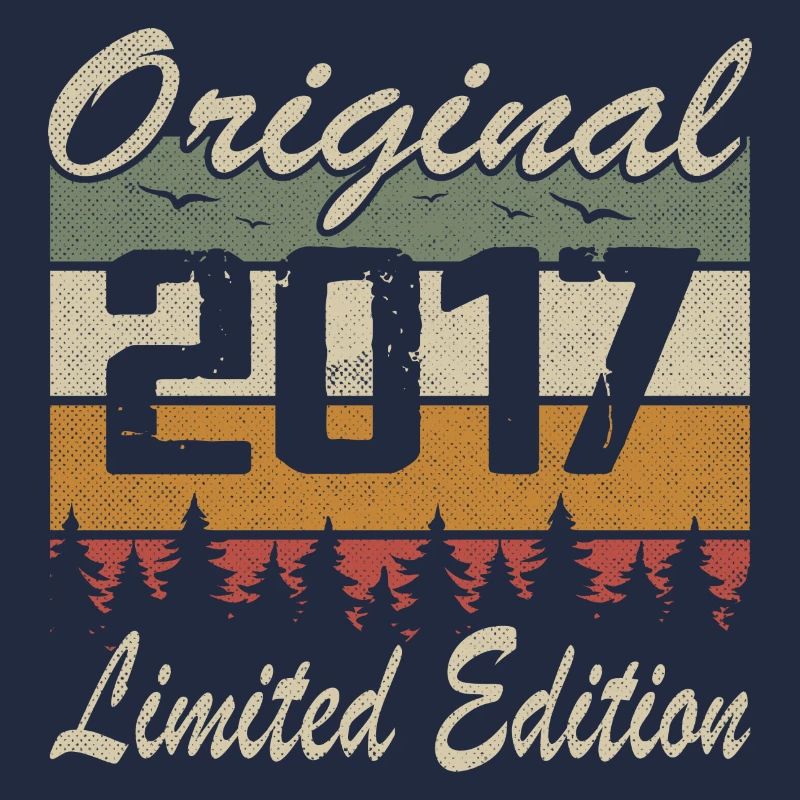 Vintage Geburtstag Original Geschenkidee 2017