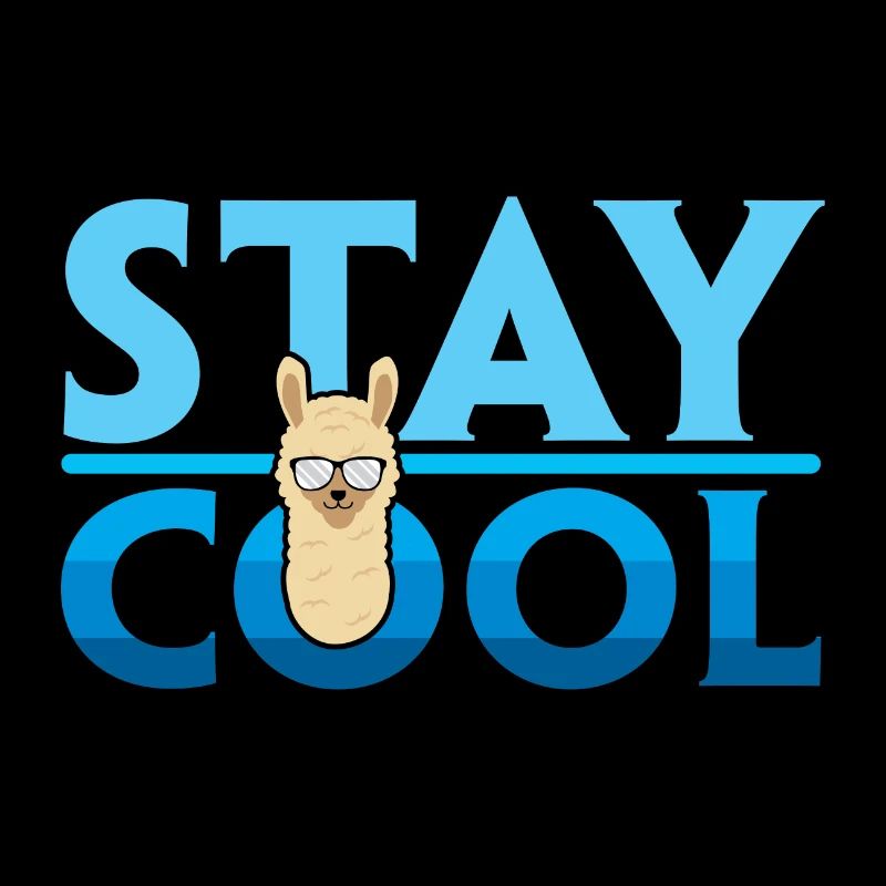 Stay Cool Alpaca Geschenkidee