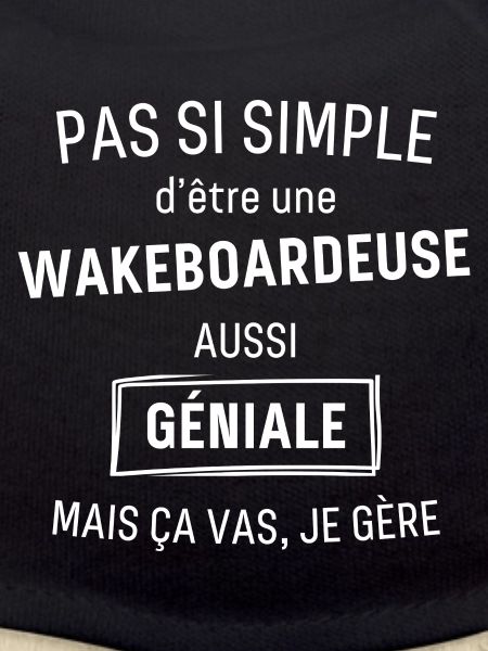 wakeboardeuse GÉNIALE