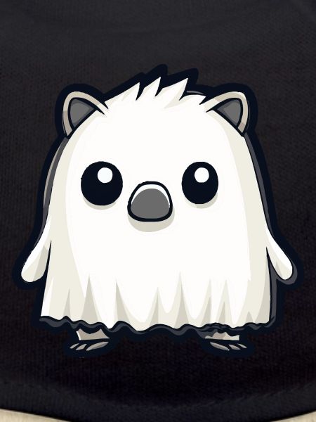 Hedgehog Halloween Comic Ghost