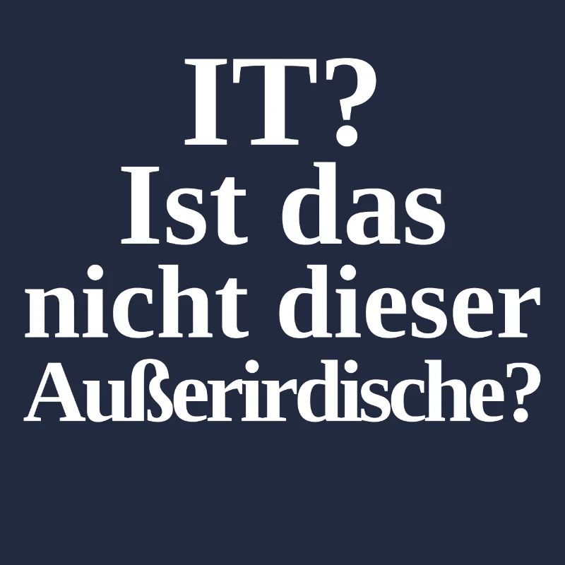 IT? N'est-ce pas un extraterrestre?