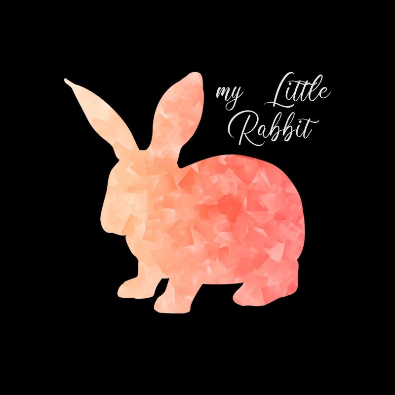 Lapin lapin abstrait
