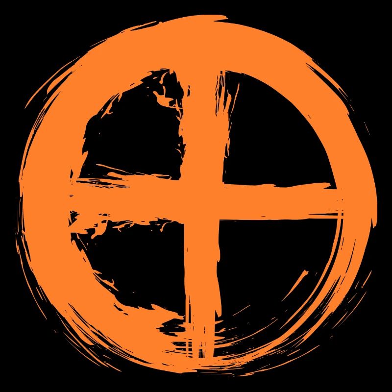 Astronomical symbol planet Earth symbol