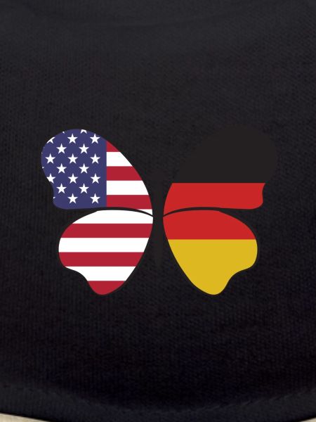 USA Germany Butterfly