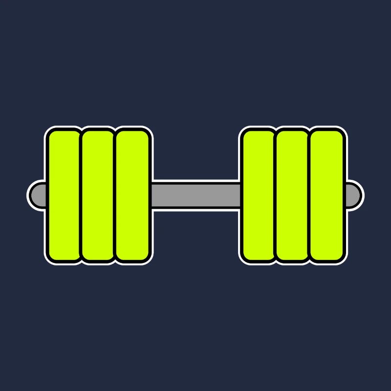 Dumbbell Yellow