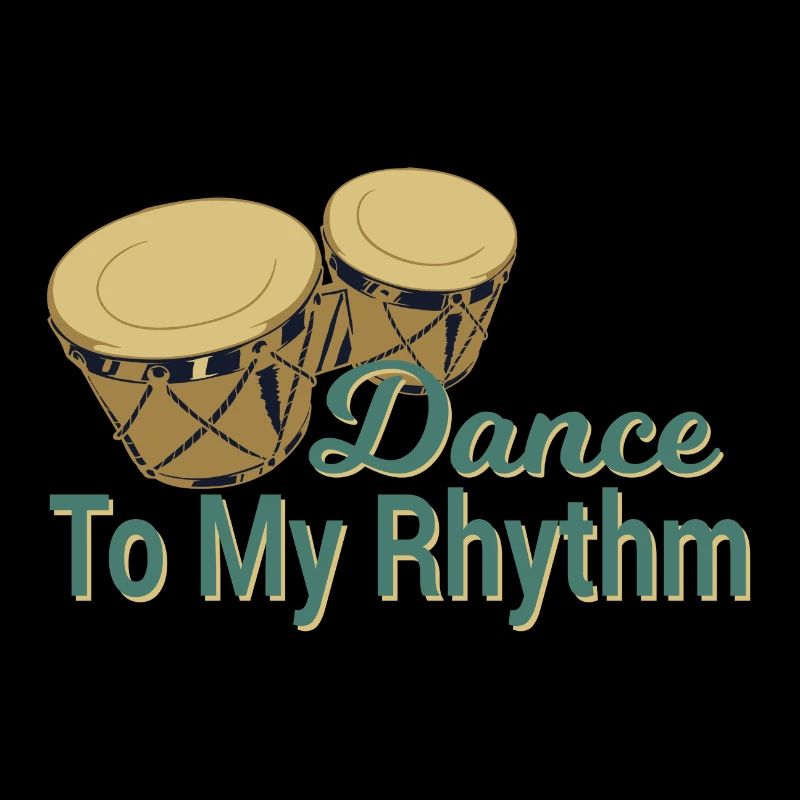 Dance To My Rhythm Bongos Percussion Tanz