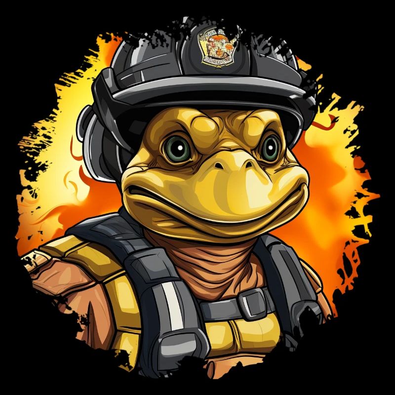 Feuerwehr Schildkröte