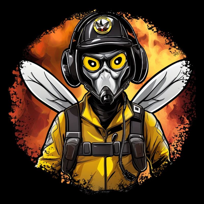 Wespe Feuerwehr