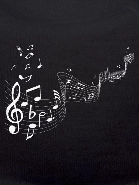 Music notes white