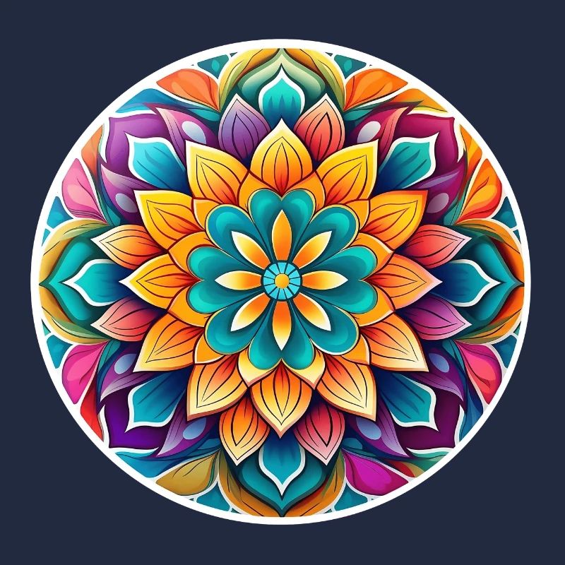 Flower Power Mandala