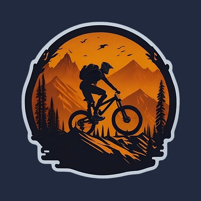 Mountainbiking downhill