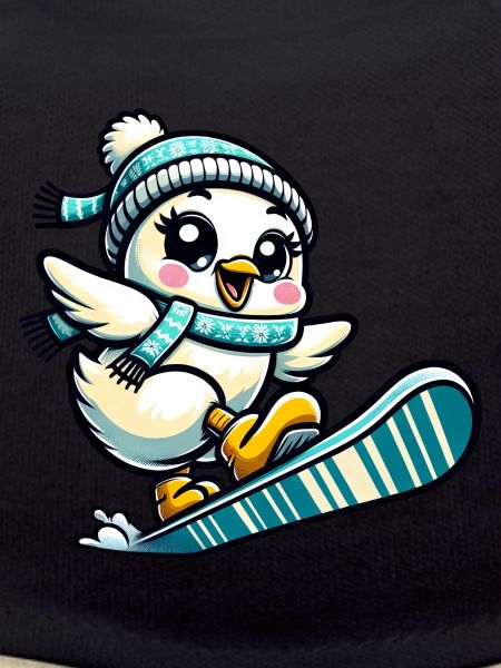 Chicken Chick Snowboard Winter