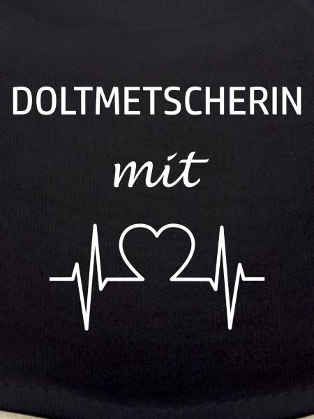 Dolmetscherin mit Herz