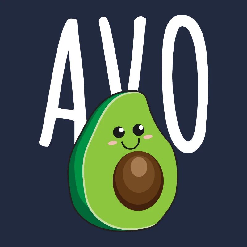 Avocado Avo Partner Paar Freunde - Geschenkidee