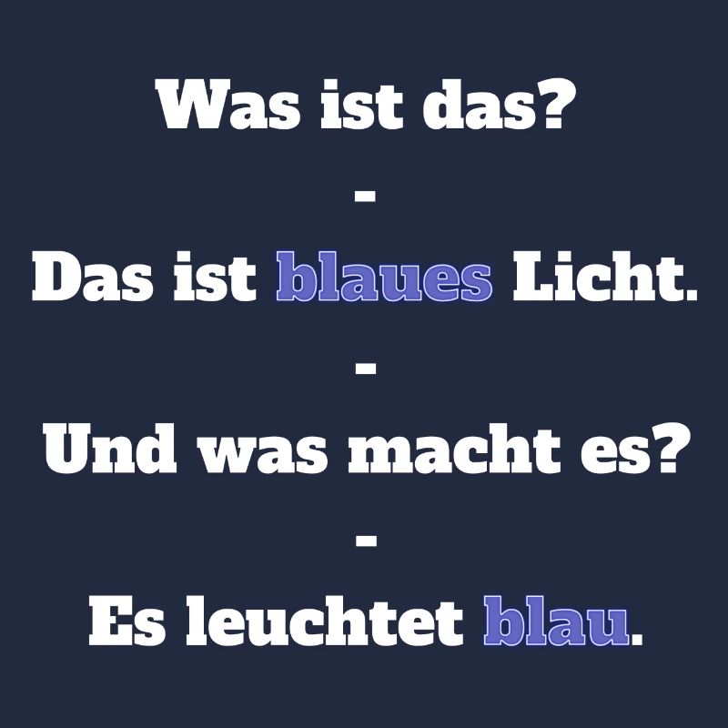 Blaues Licht