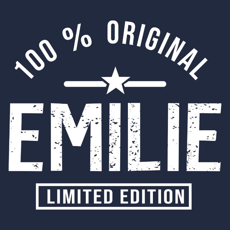 Emilie personalized tshirt first name emilie