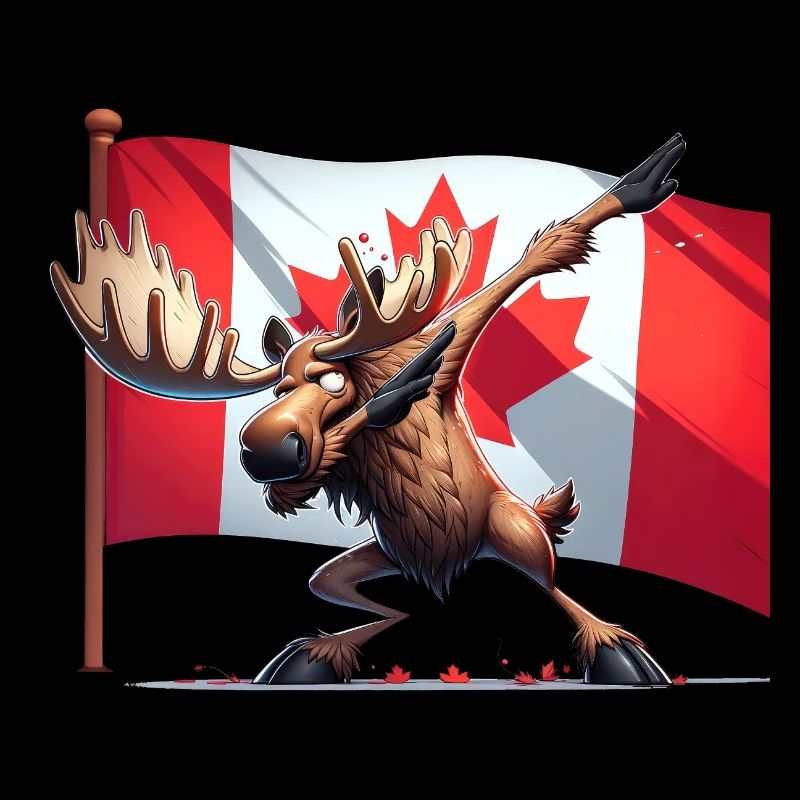 Moose Salute: Canada's Pride