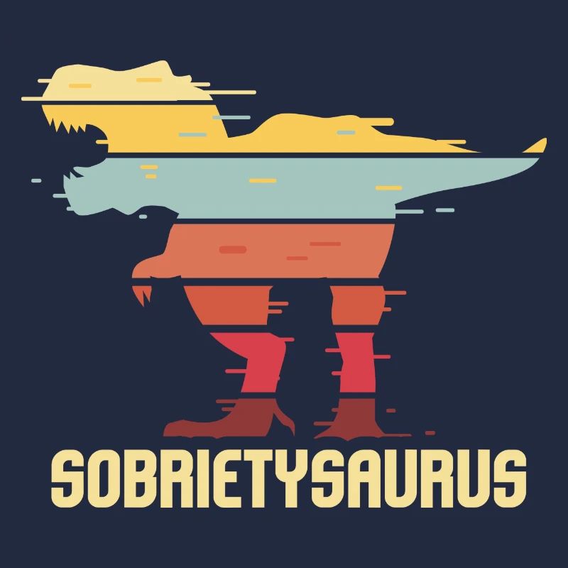 Alcohol Addiction Sobriety Recovery I T-Rex I