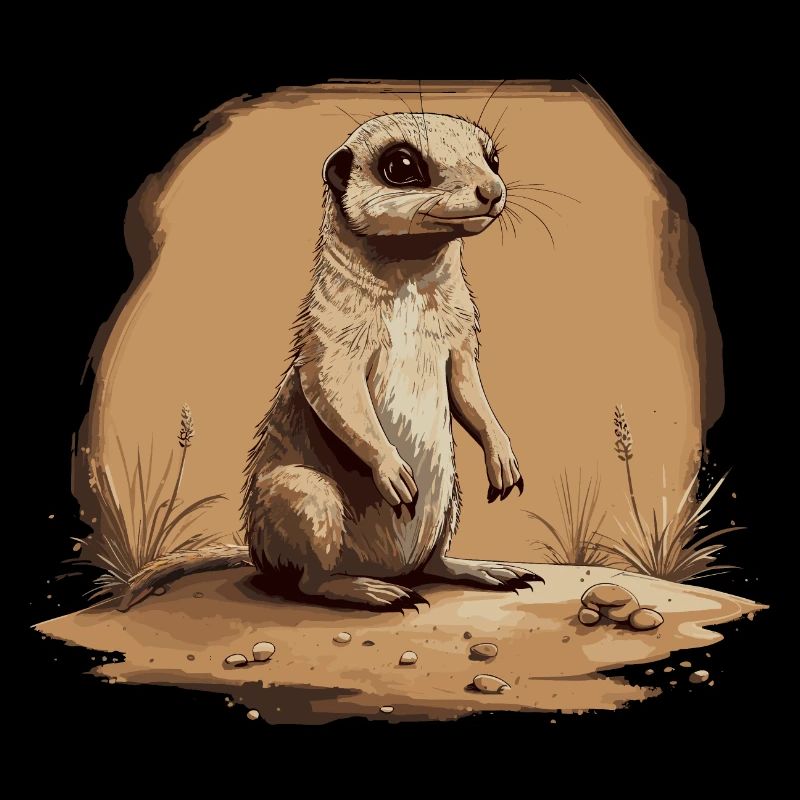 Suricate bébé mangouste Afrique