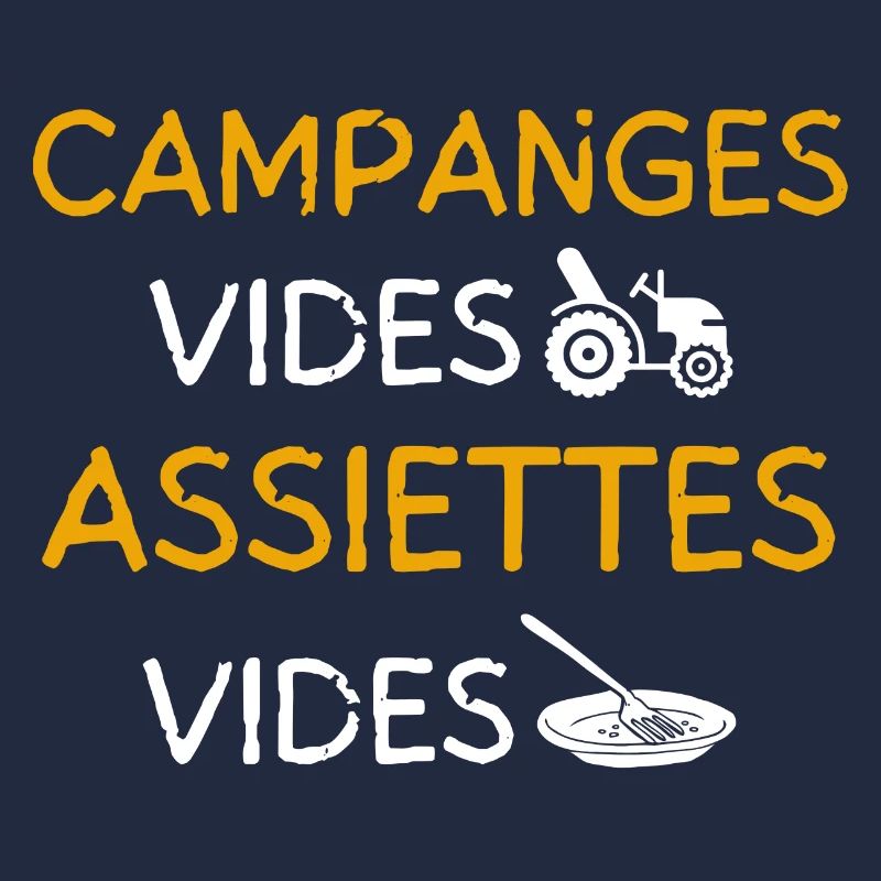 Campagne Vide Assiete Vide