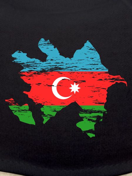 Azerbaijan map used