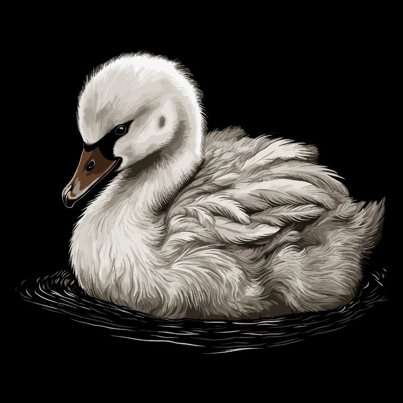 Bébé cygne Oiseau Poussin