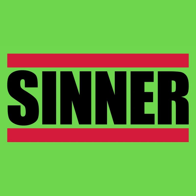 Sinner Text Logo