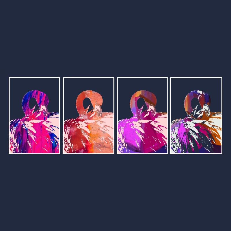 Flamants roses