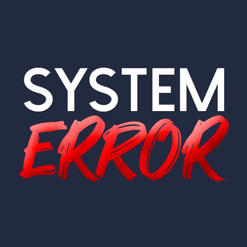 Systemfehler Neon Brush