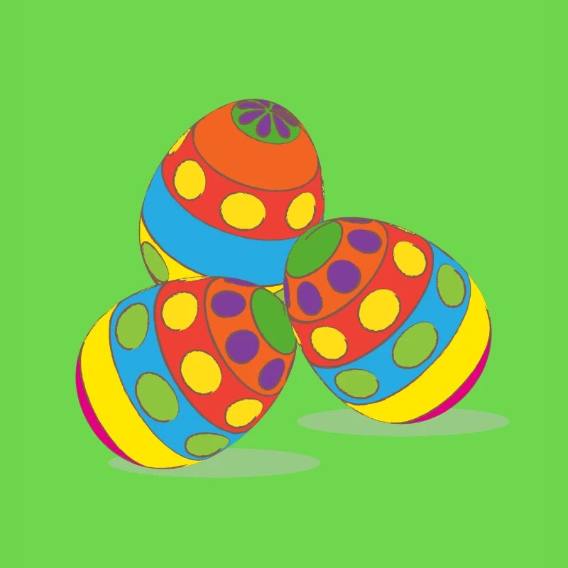 Easter eggs, easter, happy easter, happy eastern
