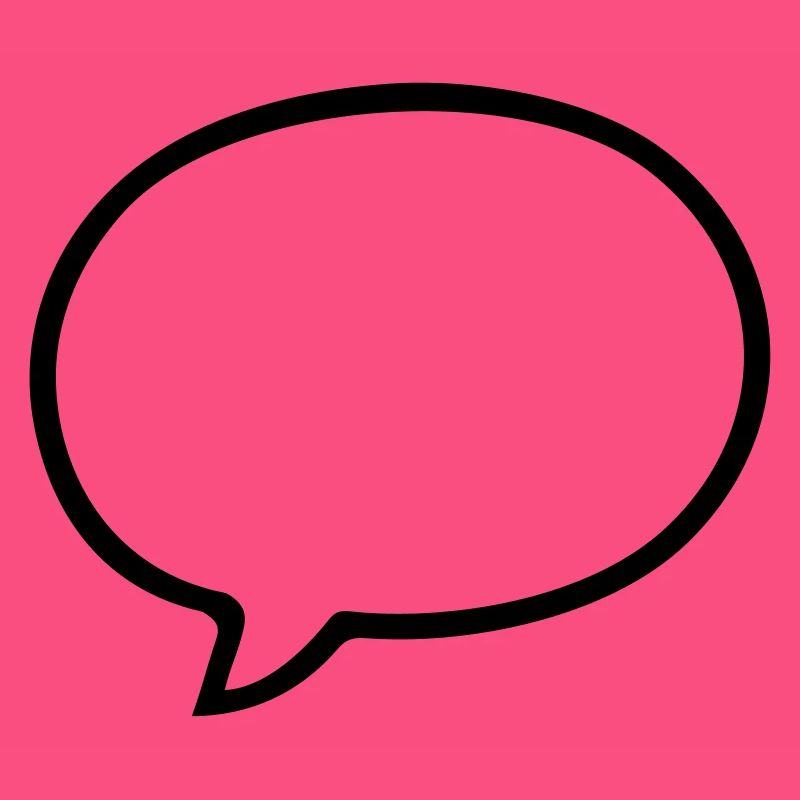 Speech bubble comic design