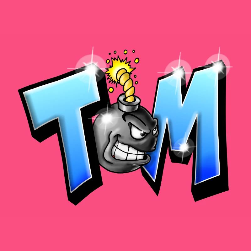Graffiti Name TOM Printable on everything!