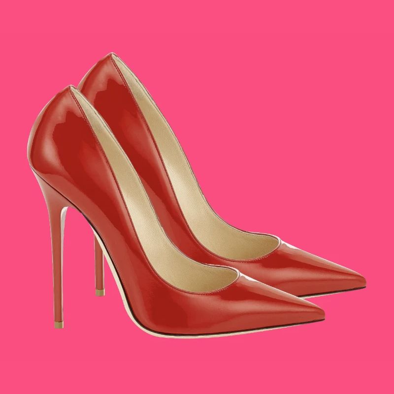 Pump it up - red pumps